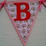 BABY Banner - Pink Monkey