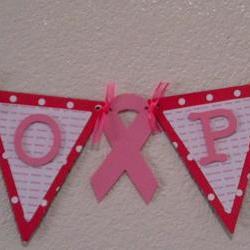 HOPE Pink Banner for the support of Breast Cancer